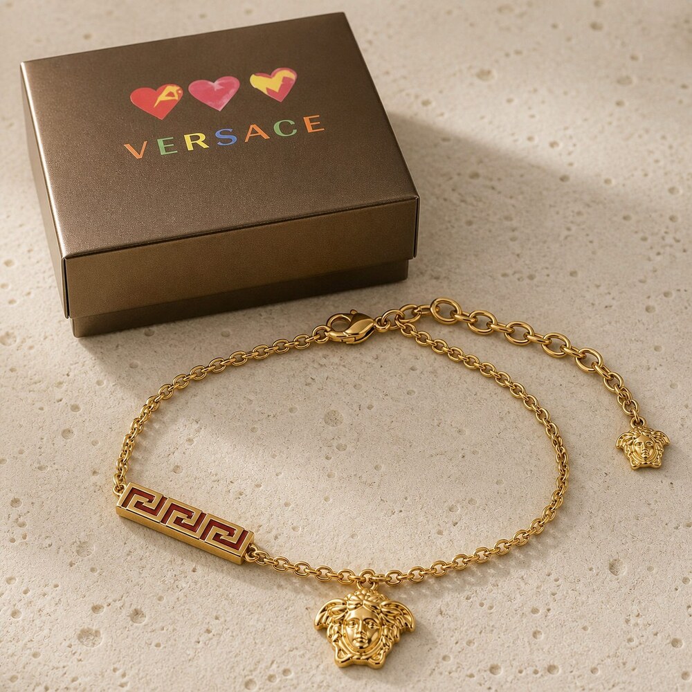 Versace Bold Statement Bracelet Style 1 | New with Box - Picture 2 of 9